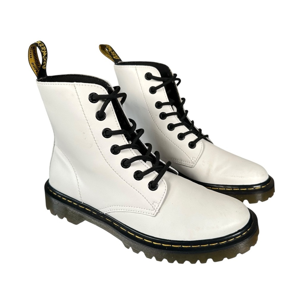 DR. MARTENS Jadon Smooth Leather Lug Sole Platform Boots - Picture 3 of 11